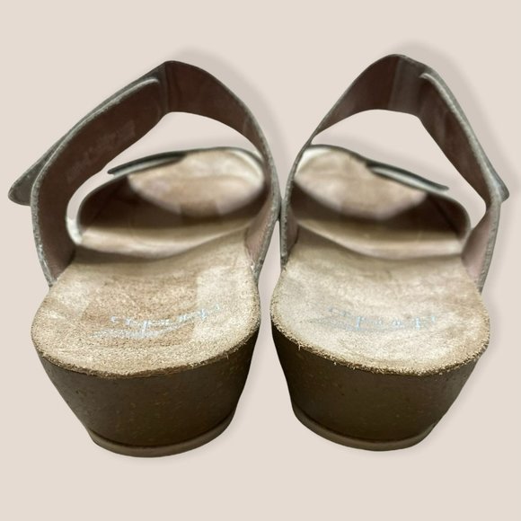 Dansko Slip On Wedge Sandals Size 39 - Picture 4 of 5
